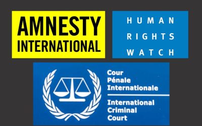 CONDAMNATION DU SILENCE COMPLICE DES ORGANISATIONS INTERNATIONALES DES DROITS DE L’HOMME ET DE LA COUR PENALE INTERNATIONALE FACE AU CONFLIT AU MOYEN-ORIENT
